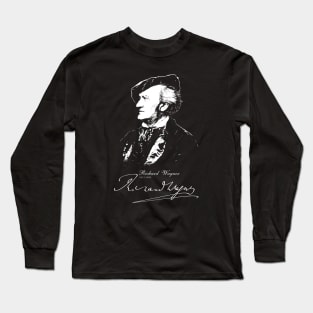 Wagner-German Composer-Classical Music Long Sleeve T-Shirt